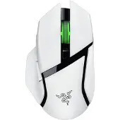 Razer Souris de jeu Basilisk V3 X HyperSpeed, sans fil, double mode, 18 000 DPI, Bluetooth, blanche