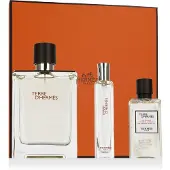 Hermès Paris Terre D'EDT 100 ml + EDT 15 ml + SG corps et cheveux 40 ml M