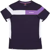Kenny Femmes, T-shirt, Paddock, Blanc, Violet, Multicolore, Bleu, (S)
