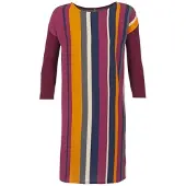 Benetton Robe courte VAGODA femmes - Bordeaux - EU M