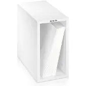 Zomo VS-Box 50 meuble de rangement pour vinyles blanc