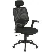 CBA Chaise de bureau Gigi-noir mat