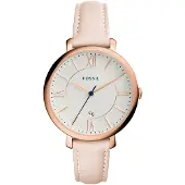 Fossil Montre à affichage analogique 'ES3988' bleu / or rose / rose / blanc
