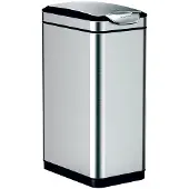 EKO - Tina Touch Poubelle 30 litres - Stainless steel Plastic - Matt stainless steel