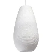 Graypants Lampe suspendue Drop26 blanche