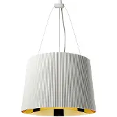 Kartell Ge' Suspension Blanc/Or - Kartell 370 mm x 260 mm x 450 - 2300 mm