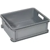 Curver Bac De Rangement Taille M 20 L 43 X 35 X H16.5 Cm Argent - Unibox -