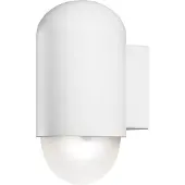 Konstsmide Sassari - applique murale extérieure - 10,5 x 13,5 x 21,5 cm - 4W LED inclus - IP44 - blanc
