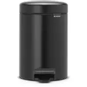 Brabantia NewIcon Poubelle à Pédale 3 Litres Matt Black