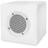 Gardenlights Lampe de table Cube 15 RGB avec haut-parleur