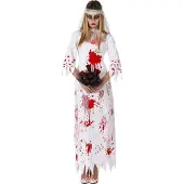 Atosa Blood Zombie Costume Orange XS-S Enfants