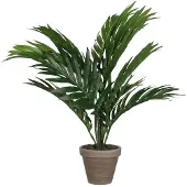 Mica Artificial Plant Palm Tree Vert