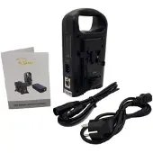 Rolux Chargeur de batterie double RL-2KS pour batterie V-Mount