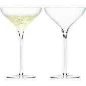 LSA International Verre à Champagne LSA Savoy 250 ml (Lot de 2)