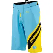 100% Airmatic Shorts Jaune,Bleu 32 Homme