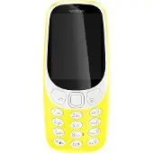 Nokia 3310, format portrait, double SIM, 6,1 cm (2,4 pouces), 2 MP, 1 200 mAh, jaune