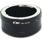Kiwi Adaptateur de monture d'objectif photo (OM EM), Adaptateur d'objectif, Noir