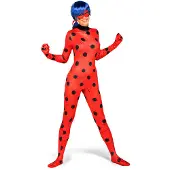 MOM Ladybug Woman Costume Orange XS Enfants