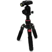 Caruba Trépied de table Compactstar51 (noir / rouge)