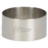 Patisse Cercle À Gâteaux - - Ø9 Cm - Inox - H 3,5 Cm - Portions Individuelles