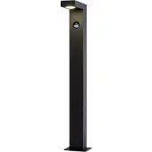 Lucide Texas Lampadaire 60 cm Noir 1 Point lumineux avec Capteur