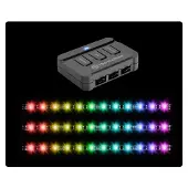 Thermaltake Lumi Color 256C - Intérieur - Noir - Multi - 12 ampoule(s) - LED - 30 cm