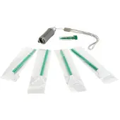 Visible dust Ez Swablight Kit Sensor Clean Vswabs 1.0x Lens Cleaner Vert,Blanc