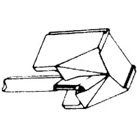 No name diamant Stylus philips GP 401 III zafira 6390