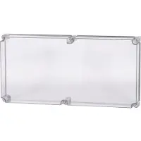 Eaton MOE D200-CI48 Couvercle de boîtier 375x750mm ET=200mm (Boîtier), Accessoires électroniques + boîtier, Transparent