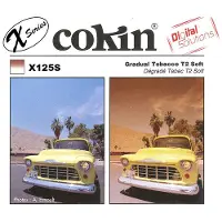 Cokin X125S Filtre dégradé tabac 2 doux (Filtre dégradé gris), Filtre photo, Marron