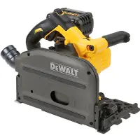 DeWalt Scie circulaire plongeante 54V XR FLEXVOLT - 2 batteries 54V 6.0Ah, chargeur, coffret - DCS520T2