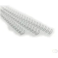 GBC Dos de reliure en fil métallique division US, Relieuse : accessoires, Argent