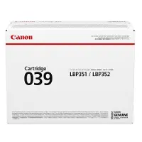 Canon 039 BK - Noir - Toner