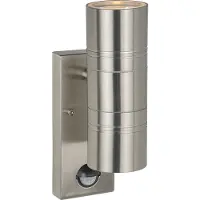 Lucide Arne LED Applique Argent avec Détecteur de Mouvement M