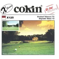 Cokin X125 Filtre dégradé tabac 2 (Filtre dégradé gris, 84 mm), Filtre photo, Marron