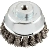 Kwb 719206 Brosse ronde & rotative Brosse boisseau 6,6 cm