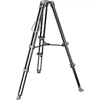 Manfrotto MVT502AM tripode Caméscope à main 3 leg(s) Noir, Trépied, Noir