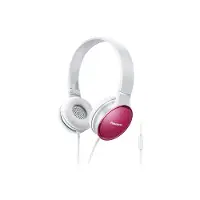 Panasonic HF300M Casque stéréo compact - Micro intégré - Rose