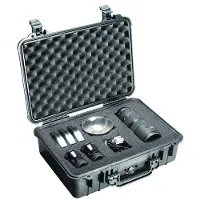 Peli 1200 noir avec mousse alvéolaire