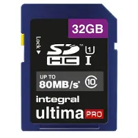 Integral UltimaPro - Carte mémoire flash - 32 Go - UHS Class 1 / Class10 - SDHC UHS-I