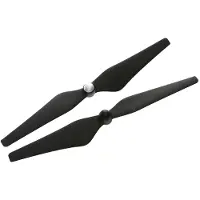 DJI Phantom 3 Hélice carbone autobloquante (2 pièces) (Protection des hélices, Phantom 3), Drone : accessoires, Noir