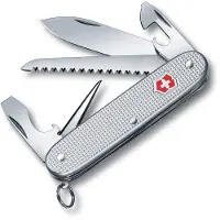 Victorinox Farmer Alox Multitool Argenté 93 mm