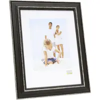 Deknudt Cadre photo noir avec accent naturel 15x20 S221F2