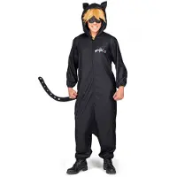 MOM Pijama Cat Man Costume Noir XS Enfants