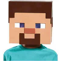 Minecraft D guisement enfant Steve Vacuform Masque Standard Naturel