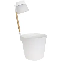 Elho Pot De Fleur Rond Flower Light Ø 27 X H.61 Cm - Blanc