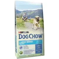 Purina Dog Chow Puppy Large Breed Turkey Dog Food 14kg Clair