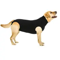 Suitical Recovery Suit Dog noir, taille : XL