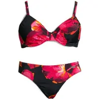 LASCANA Bikini rouge / noir