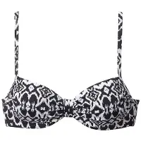 LASCANA Hauts de bikini 'Grace' noir / blanc